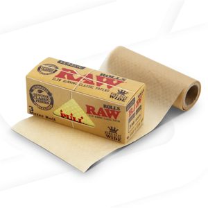 RAW - RAW - Natural Unrefined Rolling Papers - Classic 3 Meter Rolls
