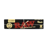 Classic Black King Size Rolling Papers | Raw