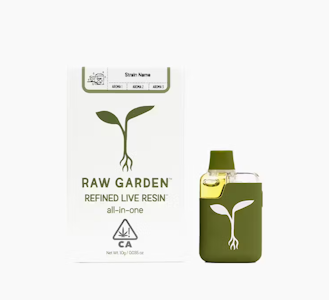 RAW GARDEN - RAW GARDEN 1G Lemon Cream Sundae Disposable