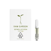 RAW GARDEN - Cartridge - Gelato Slushy - Live Resin - 1G