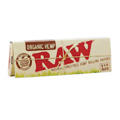 RAW | ORGANIC HEMP 1 1/4 PAPERS | ACCESSORIES