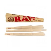 6 PACK ORGANIC - 1 1/4 CONES - RAW