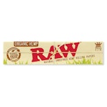 Organic Hemp King Size Slim Rolling Papers | Raw