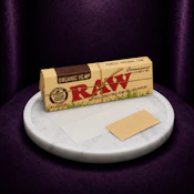 RAW Organic Hemp 1 1/4" Rolling Papers + Tips