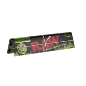 RAW Black Organic Hemp King Size - Slim Rolling Paper 