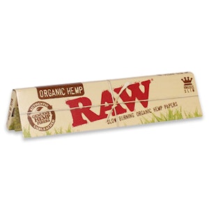 Raw - Organic Hemp Kingsize Slim Papers