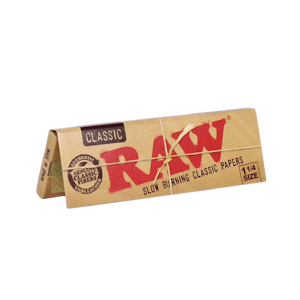 RAW Rolling Papers - RAW Classic 1 1/4 Size Rolling Papers
