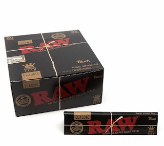 RAW - RAW Black 1 1/4 Size Papers