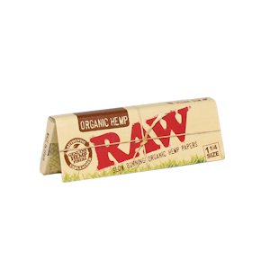 Raw - Raw | 1 1/4" Organic Hemp Papers