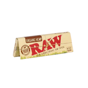 RAW - Organic Hemp Rolling Papers - 1 1/4