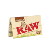 Raw - Organic Hemp Single Wide Rolling Paper