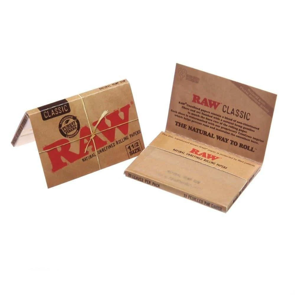 RAW - Raw | Classic | Rolling Papers | 1 1/2 Size Main Image