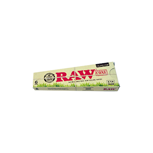 RAW - Organic Cones 1 1/4 (6 pack)