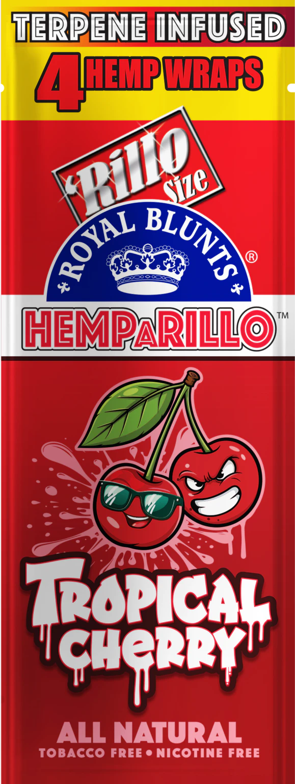 Royal Blunts - Hemparillo Wraps 4pk - Tropical Cherry Main Image