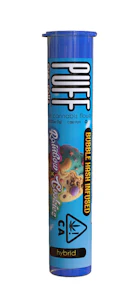 PUFF - Puff | Bubble Hash Infused Pre-Rolls | Rainbow Cookies x LA Kush Cake | 1g