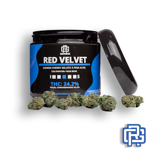 Pear Bear - Red Velvet Flower | Oz Special