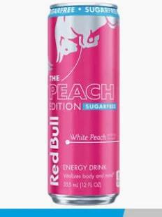 THE SWEET SPOT - REDBULL PEACH SUGAR FREE | SNACKS Main Image