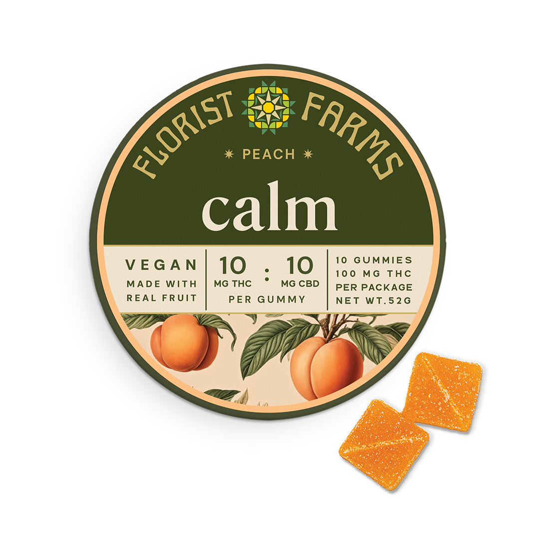 Peach (Calm) - 100mg Edible