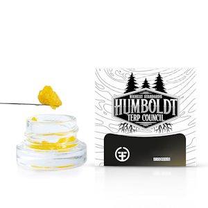 HUMBOLDT TERP COUNCIL - HUMBOLDT TERP COUNCIL | SB30 LIVE RESIN | EXTRACT | 1G