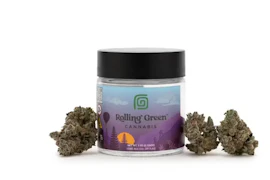 Rolling Green - Pink Starburst - 3.5g Jar