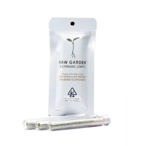 RAW GARDEN - [RAW GARDEN] INFUSED PREROLL 3 PACK - 1.75G - SWEET FIRE OG (I)
