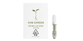 Raspberry Haze 1.0g Vape Cart, Raw Garden