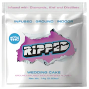 Ripped - Wedding Cake - 14g infused Ground Flower