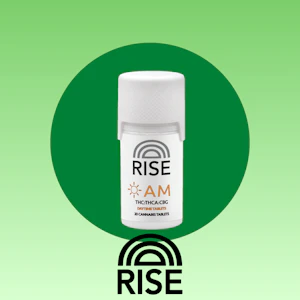 RISE - Rise - AM Tablets - 1:1:1 CBD:CBG - 200mg