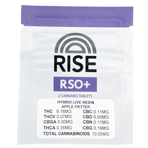 RISE - RISE | RSO+ Apple Fritter Tablet | 2 Count