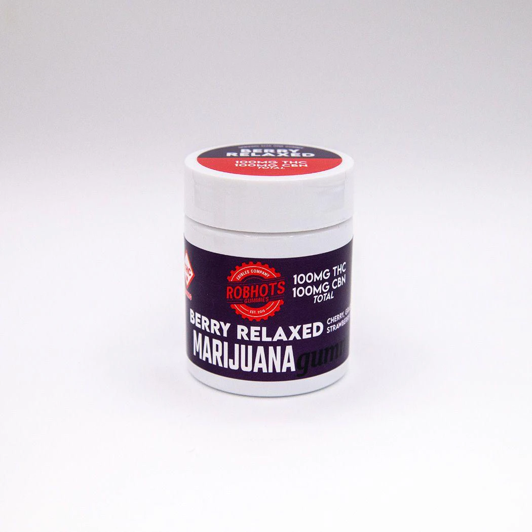 ROBHOT - ROBHOT - BERRY RELAXED 100MG GUMMY Main Image
