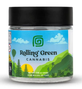 ROLLING GREEN - GRAPE SCOTTI FLOWER - ROLLING GREEN - 3.5g Main Image