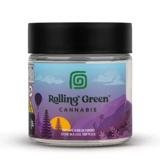 ROLLING GREEN - MANDARIN BUTTER FLOWER - ROLLING GREEN - 3.5g Main Image