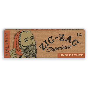 ZIG ZAG - ZIG ZAG | 1 1/4 UNBLEACHED PAPERS | ACCESSORIES