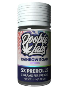 Doobie Labs - Doobie Labs | Rainbow Road | Hybrid 5pk pre-rolls