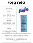 Rosa Reta | Melo Flow -Hash infused | Pre-roll