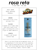 Rosa Reta | Zesty  -Hash infused | Pre-roll