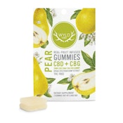 WYLD - Pear CBD + CBG Gummy (2 piece) 20:10 ratio