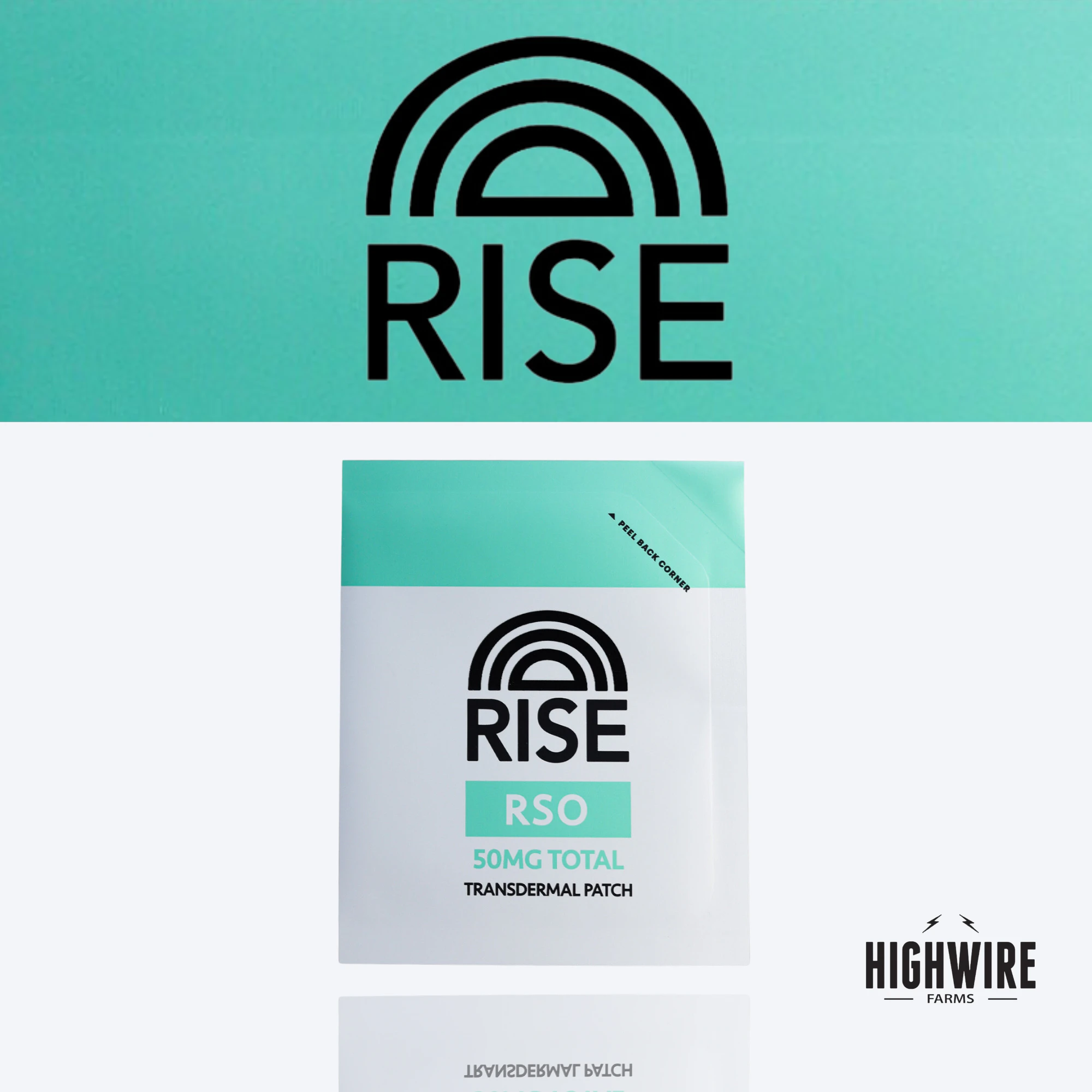 RISE -  Rise Transdermal Patch RSO 50mg Main Image