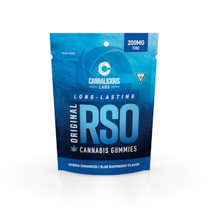 CANNALICIOUS LABS - RSO | Long Lasting | Blue Raspberry 