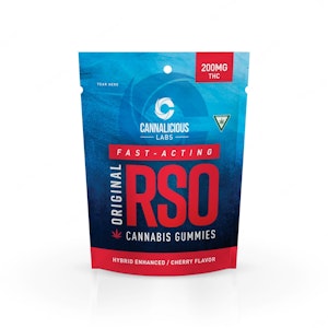 CANNALICIOUS LABS - RSO | Fast Acting | Cherry 