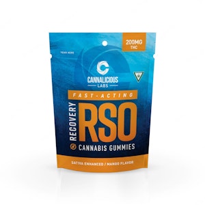 CANNALICIOUS LABS - RSO | Recovery Fast Acting | Mango