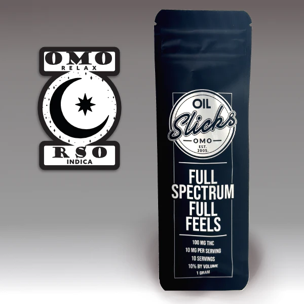 OMO Labs - OMO Labs - RSO THC Oil Slick - Concentrate - .1g Main Image