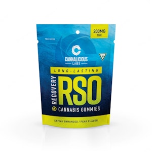 CANNALICIOUS LABS - RSO | Recovery Long Lasting | Pear