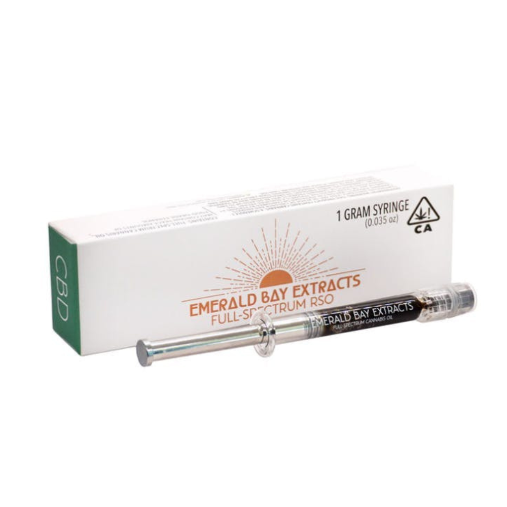 1g 1:1 CBD:THC Apple Fritter RSO Syringe - Emerald Bay Extracts picture