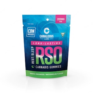 CANNALICIOUS LABS - RSO | Rest Long Lasting | Watermelon