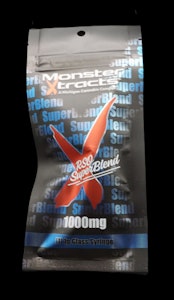 MONSTER XTRACTS - RSO SUPER BLEND - 1G - SYRINGE - MONSTER X