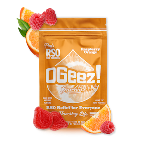 OGEEZ - Peg's Raspberry Orange RSO Edibles