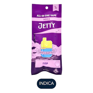 Jetty - Jetty - High THC - Granddaddy Purple - RTU - 1.0g