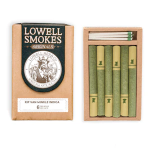 Lowell Herb Co. - Rip Van Winkle | Preroll | 0.6g x 6pk | Lowell Smokes
