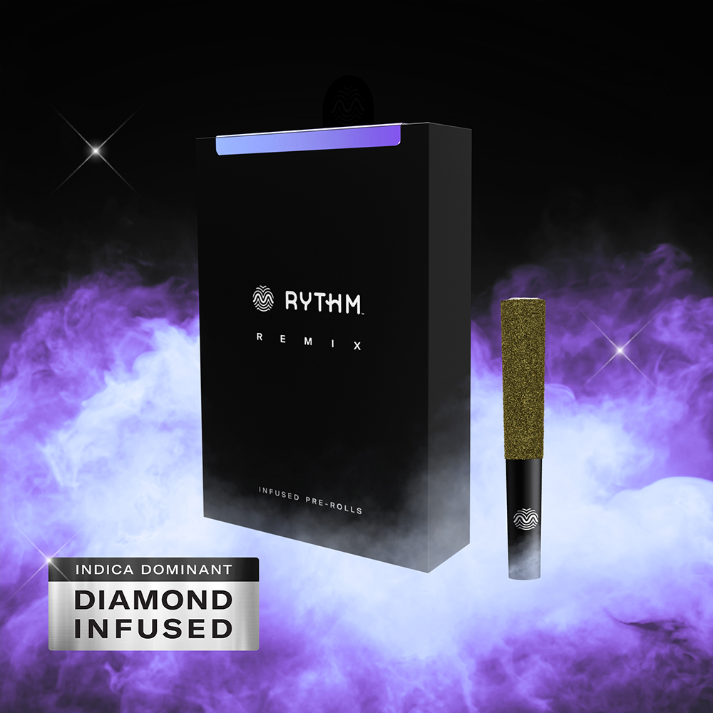 Remix | Blueberry Kush Double Infused 5pk - 2.5g - Preroll